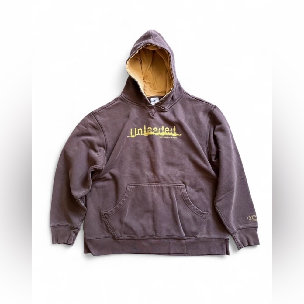 Foot Locker Unleaded Brown Hoodie for Men Size Large